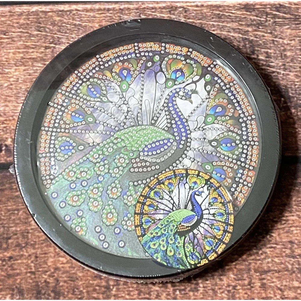 Hobby Lobby peacock round